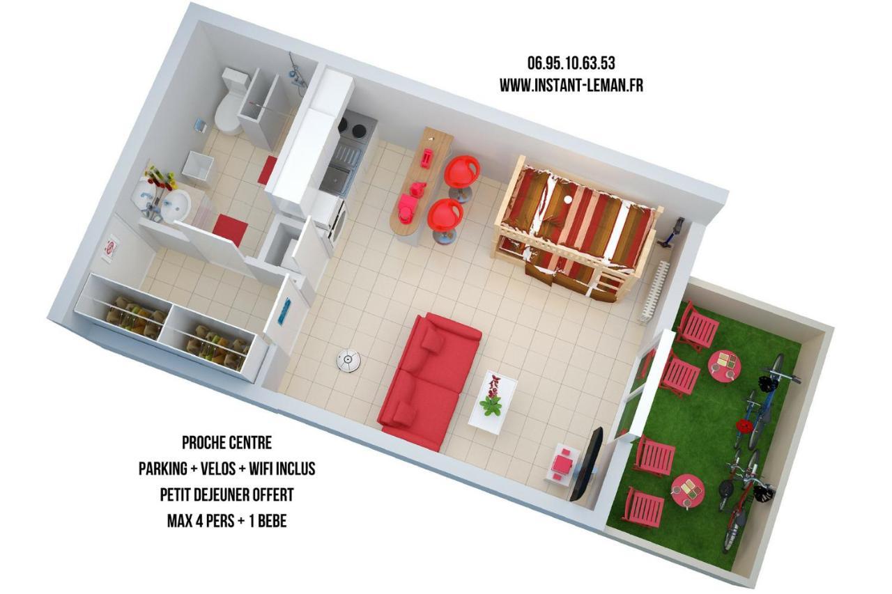 Appartement Instant-leman Ii *